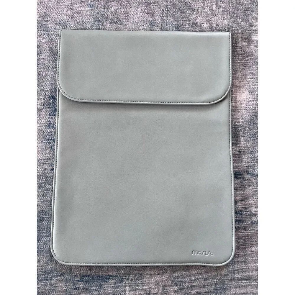 Mosiso Pale Blue Magnetic Top Closure iPad MacBook Air Sleeve Case
